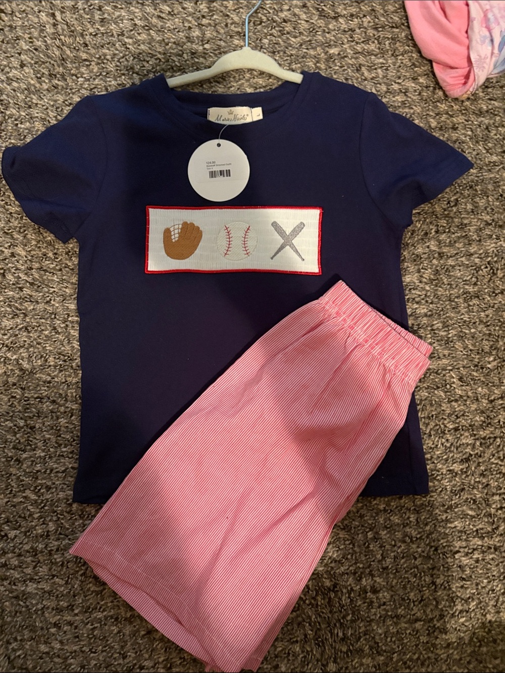 Marie Nicole Baseball Matching Set